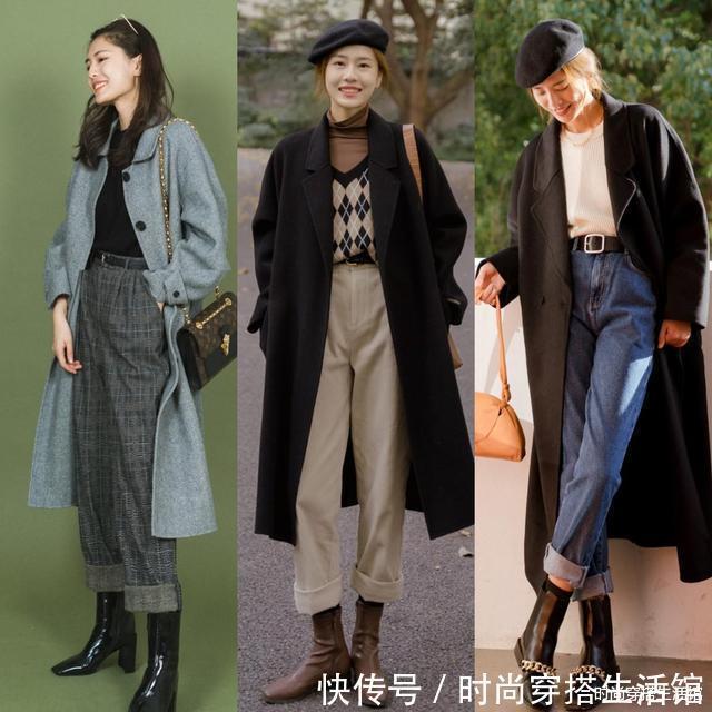 非你莫属 “长大衣+九分裤”,今冬这么穿,显高显瘦又时髦,很适合小个子