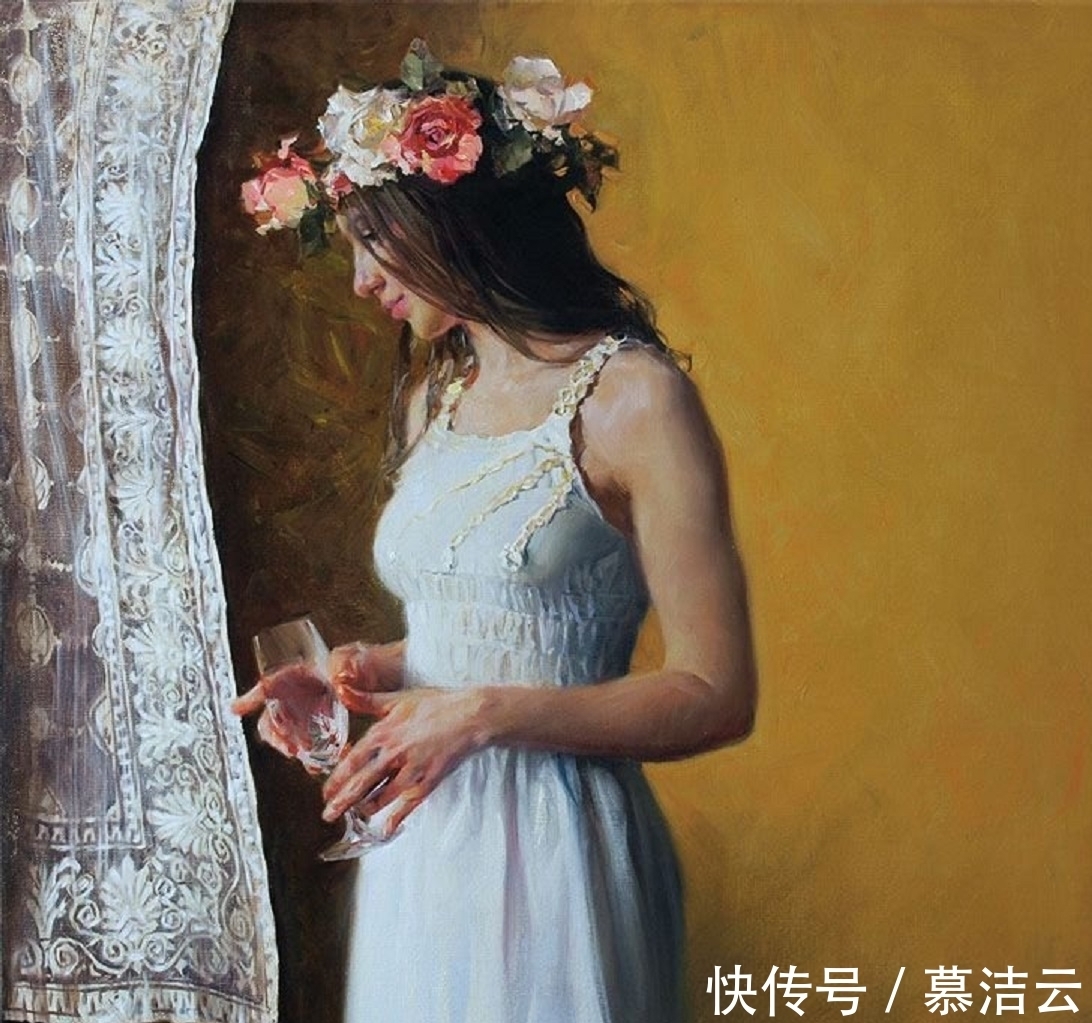 莫斯科$如此唯美动人的画作,源于对艺术基础的深刻认识和理解