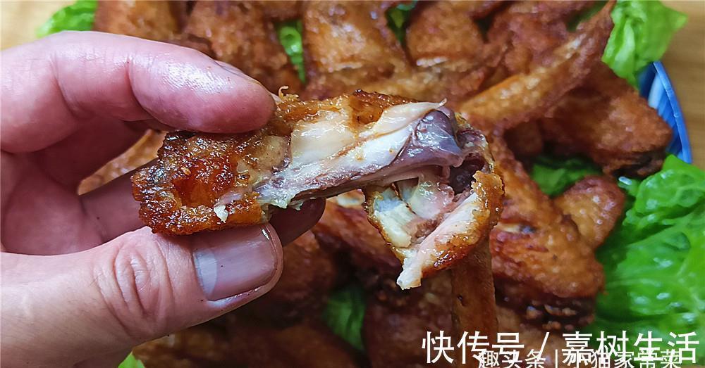 芝麻酱|想吃脆皮鸡翅不要上外边买了，教你在家制作，特简单，不比卖的差