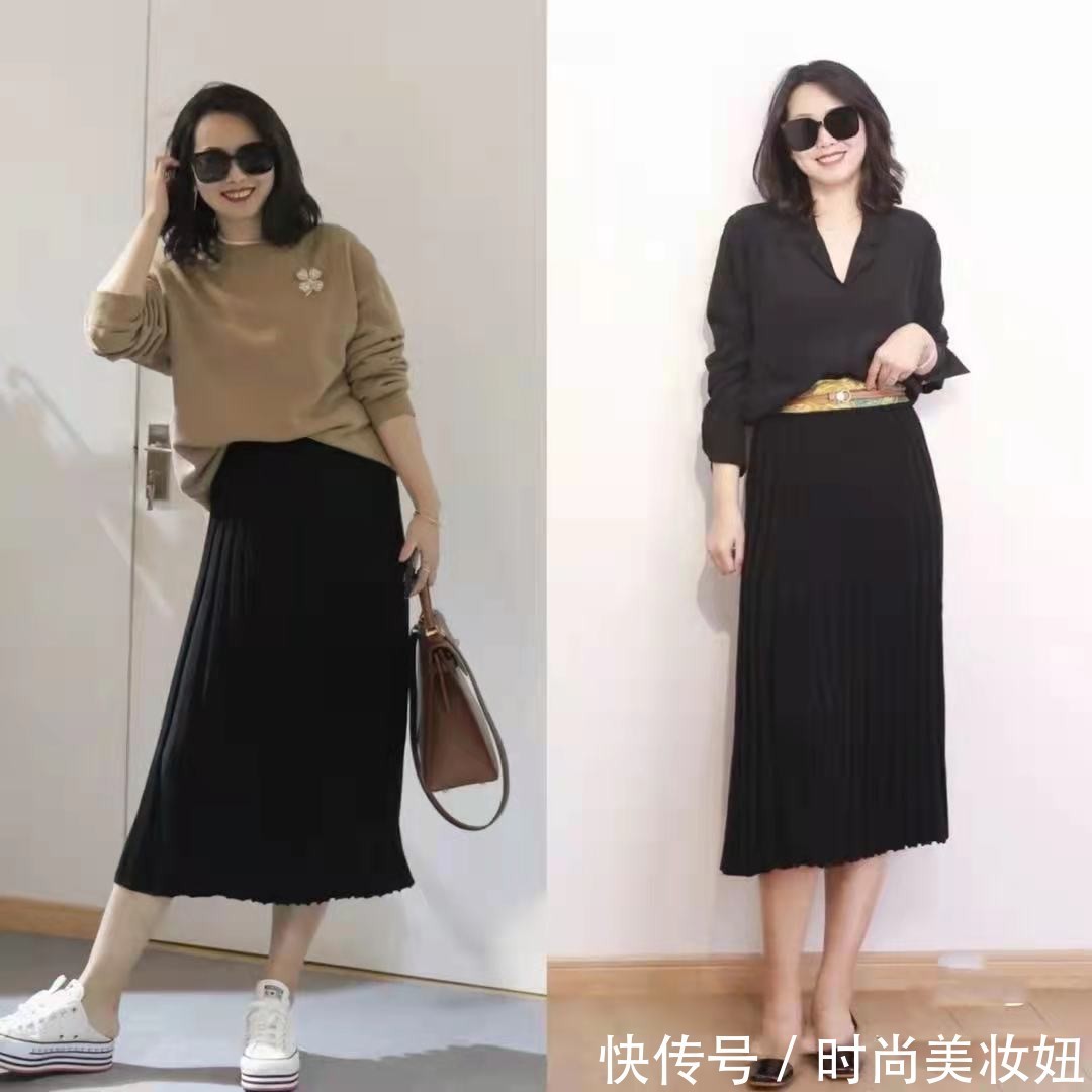 坠感|这才是40岁普通人该有的穿搭,简约时髦不失优雅,好穿又显气质