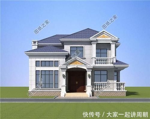 别墅|5款小户型二层楼房,简欧风格,农村建房非他莫属