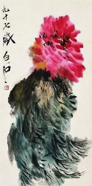 徐悲鸿!徐悲鸿送人一幅未完之画,90岁齐白石为其续补,说:知我者悲鸿