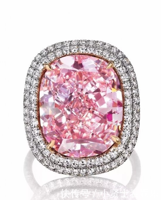 粉钻|破纪录!拍卖史上最大的艳彩紫粉红钻石1