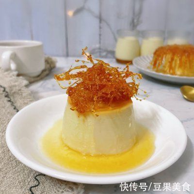 糖丝|#2021亲子烘焙组——“焙”感幸福#糖丝焦糖布丁