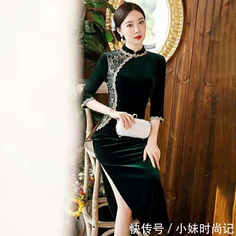 得体|现代改良版旗袍秋冬怎么穿才好看,这四点你一点要知道,得体雅致