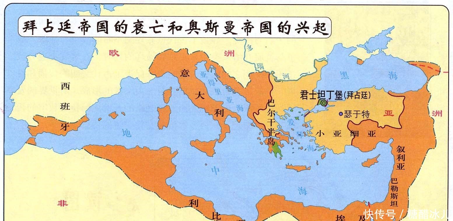 东方文明的代表奥斯曼帝国,碾压西方文明三四百年!