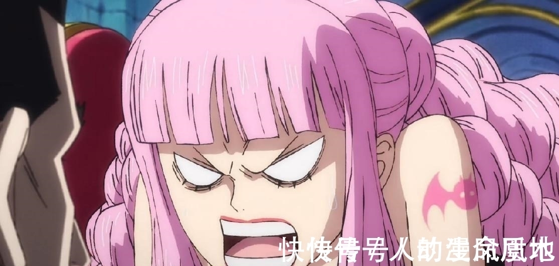 鹰眼|海贼王917集:古灵精怪的佩罗娜登场,不戴帽子的模样超好看!