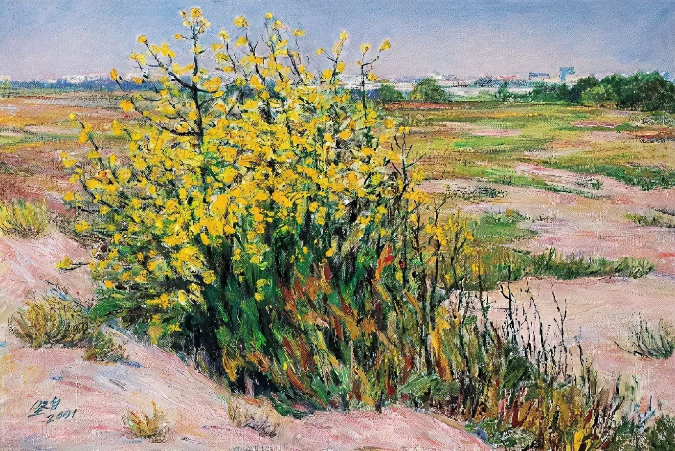 红旗手!第一代女油画家徐坚白:作品有现代元素,也别具中国韵味