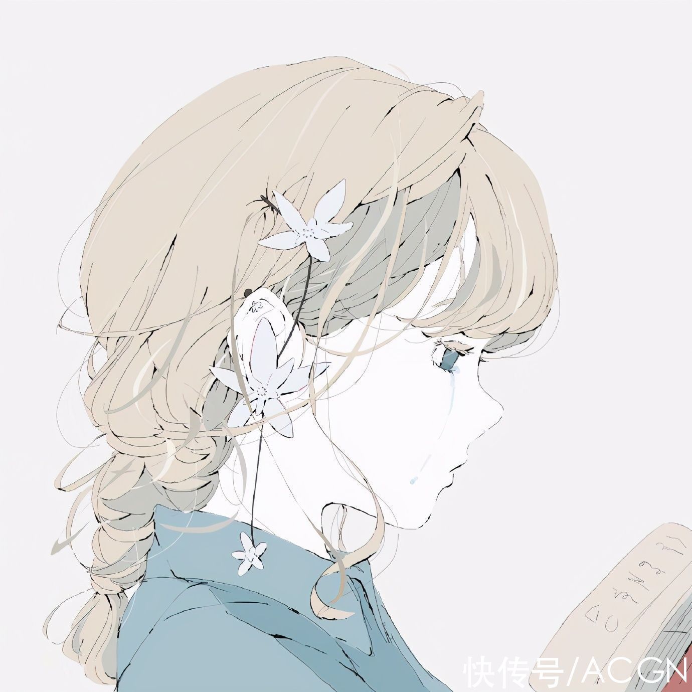 动漫|画师大佬分享的唯美女生头像,表情值得玩味,先收藏了