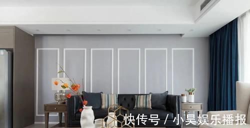 优雅|143㎡现代美式风，浅色调的搭配设计，更显大气优雅！