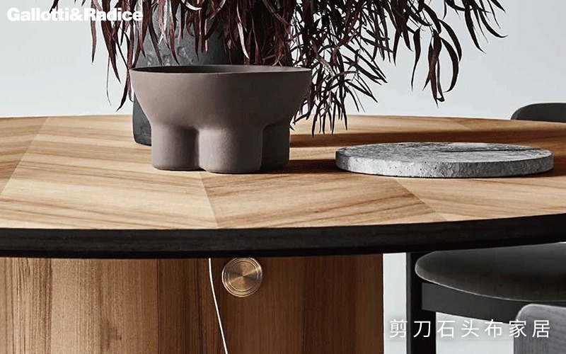 桌面|意大利品牌家具,Gallotti&Radice将轻奢美感发挥到极致