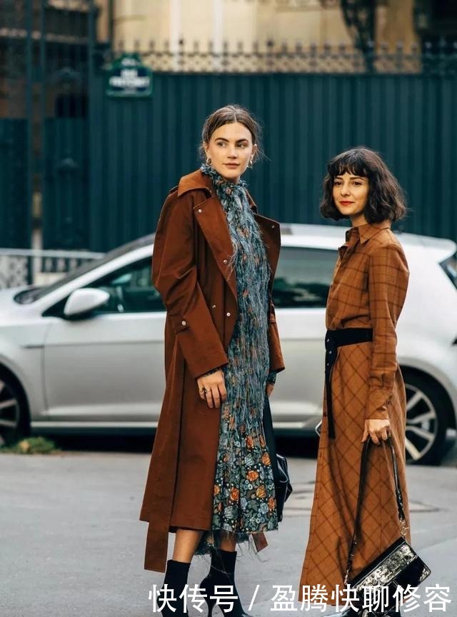 互搭|大衣+裙子=冬天最优雅的女神装