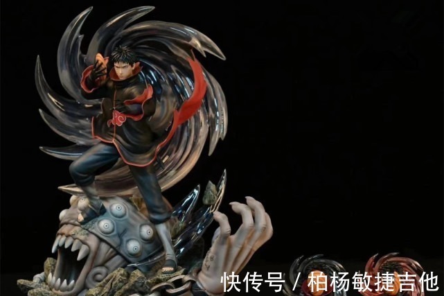 手办|火影带土面具造型手办,神威特效质感细腻,精致配件令人惊喜