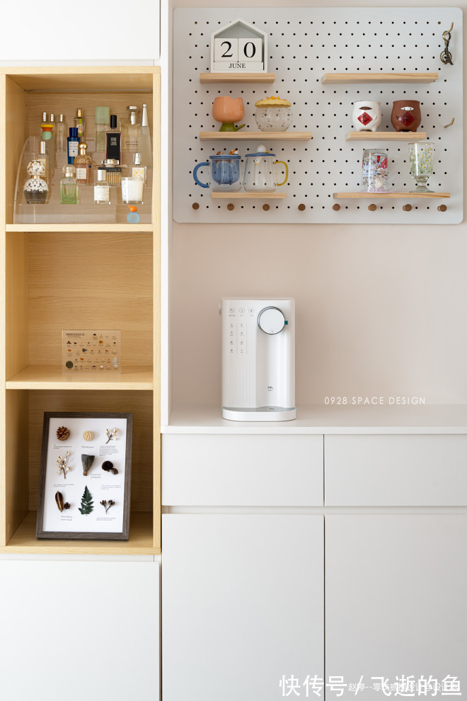 洞洞板|奶油色日式两居,强大收纳满满都是巧思