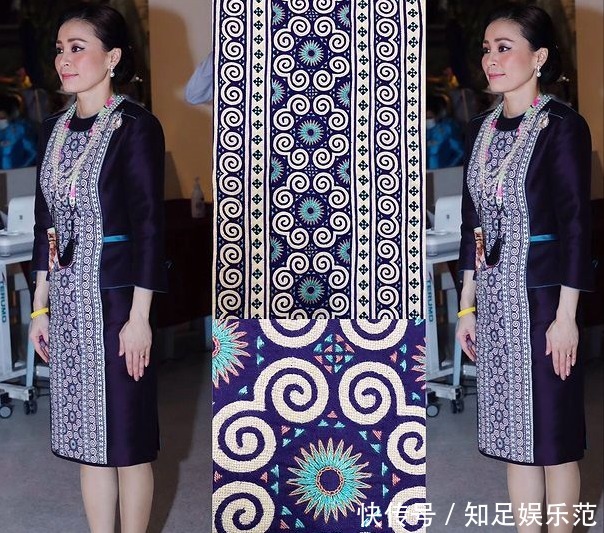 地上|诗妮娜亮相中泰文化展览!跪地上喂锦鲤一堆人伺候,穿旗袍美绝了