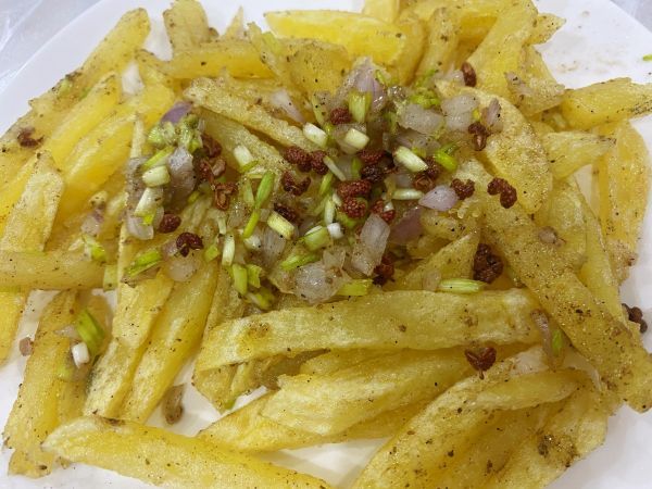 炸土豆条|自制炸土豆条