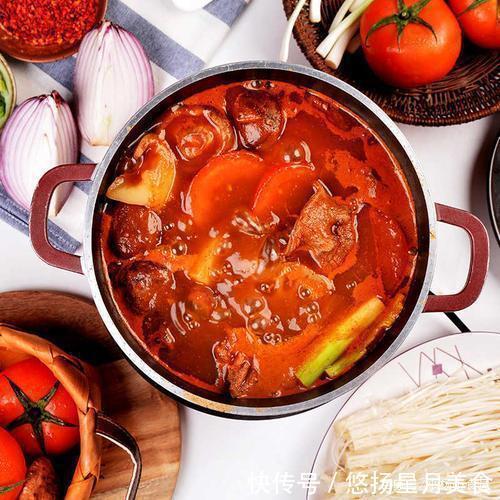 火锅|汤汁都不剩的番茄火锅,暖到心里!