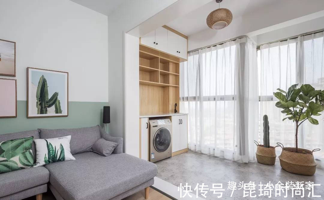 烘干机|客厅与阳台要不要打通?后悔知道太晚,原来有这么多好处!