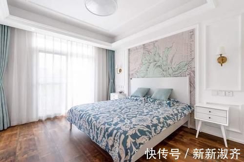 田园风|90平方正格局,运用先天优势,点缀清新空间