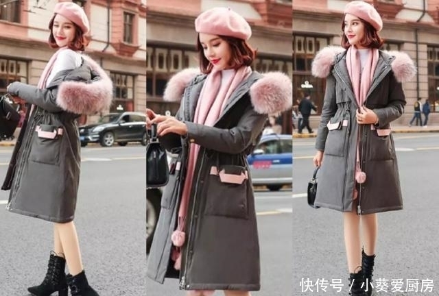 围巾|冬天羽绒服+围巾,这么搭原来可以这么好看,时髦保暖又显瘦!