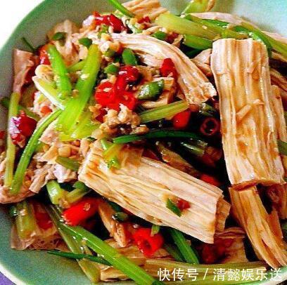 腐竹|颜值高又美味的家常菜,肉质鲜嫩爽口,操作简单很好学