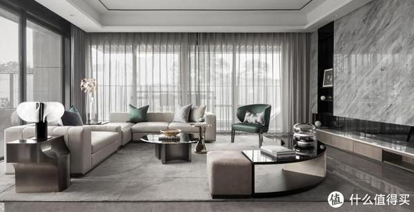 次卧|90后夫妻的215㎡新家,干干净净轻奢风,住起来真叫一个高级!