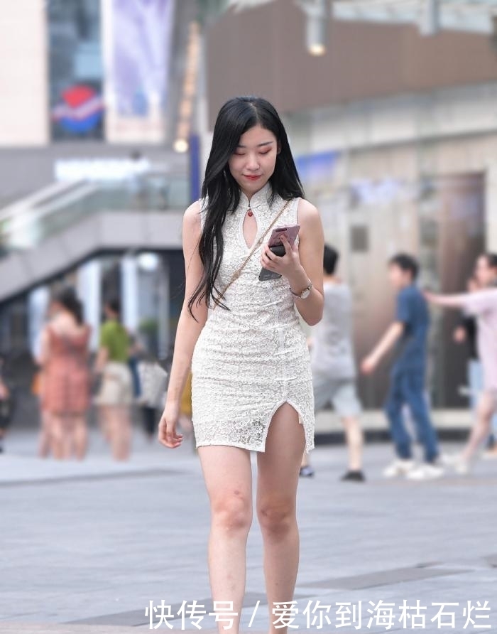 短裙|旗袍短裙,这样穿才美