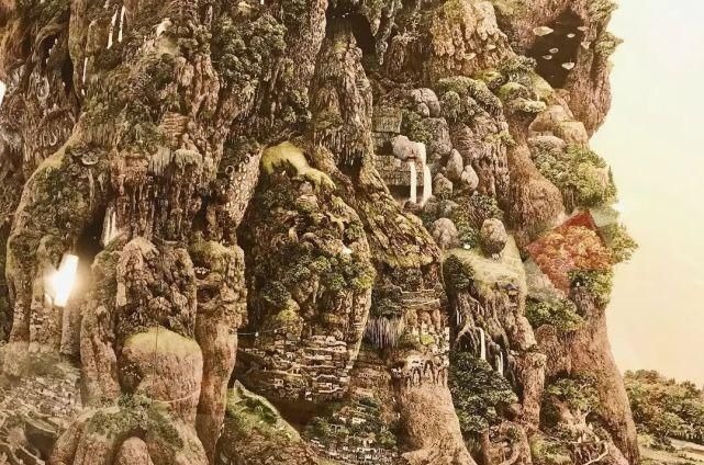 幅画!一幅画画了3年,细到要用放大镜,他把钢笔画玩到了极致