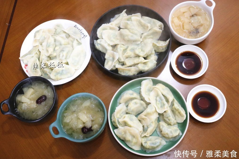 我家一日三餐,早餐饼,午餐饺子,晚餐炒菜,家常饭菜味道好