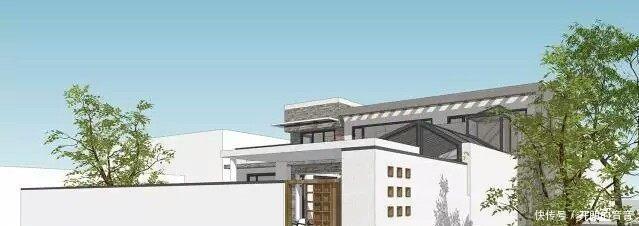 露台|两层现代别墅,自带阳光房和大露台,更让人心动的是最美庭院