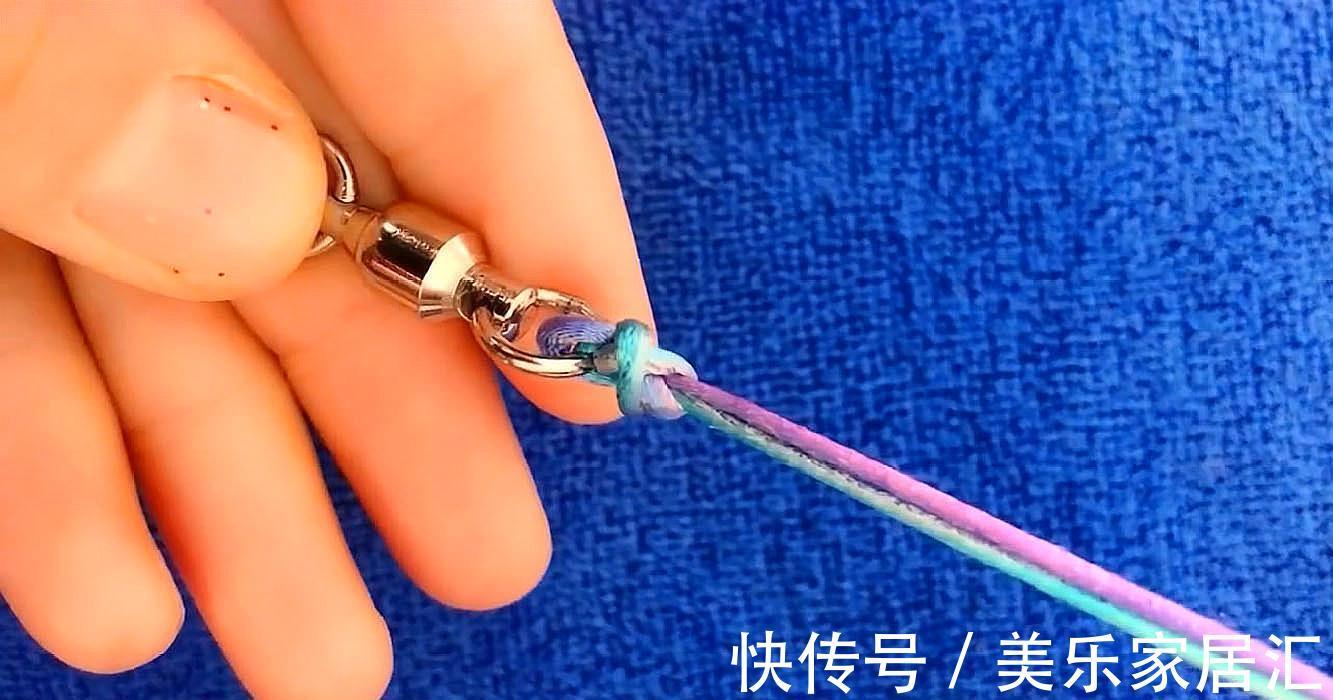 用这两种方法绑系八字环，再也不用担心子线脱落了