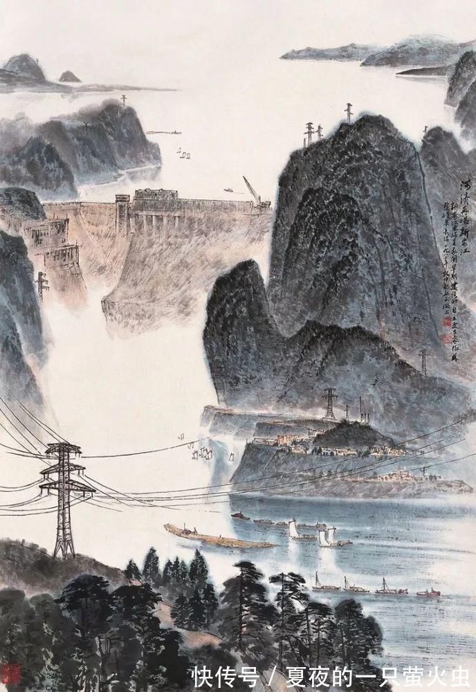 浙江潮|胸有万水千山,自然云生水起——孔仲起山水画欣赏