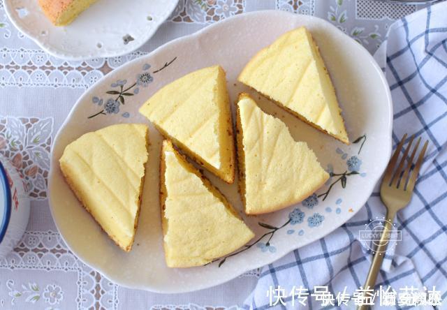 蛋黄|电饭锅蛋糕不蓬松还塌陷？注意这几个细节，我做一次就成功