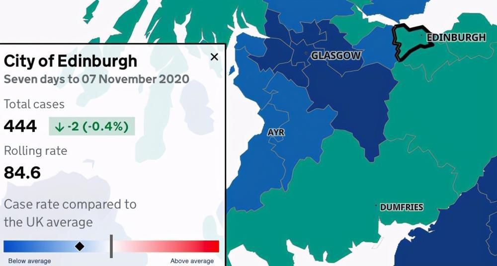 影响|英国二次封国难敌新冠？图解英国热门大学所在30个区域疫情形势对留学影响