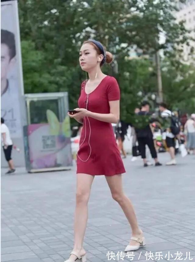 身材 穿上真丝连衣裙，让造型美感升级，身材匀称