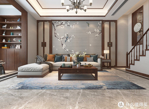 中式|上海夫妻的新房装中式，三层别墅，虽然面积不大，装出来却很温馨