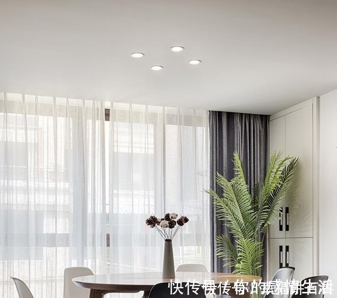 窗帘|不是我太“膨胀”了！145平米新房太迷人，堪称最别致小家！