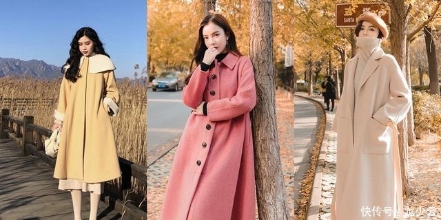 穿上时髦毛呢大衣，上身优雅又显气质，让你美翻整个冬季