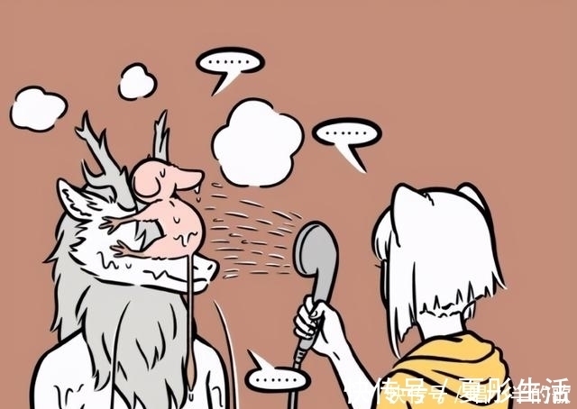 昴日星君|非人哉漫画里九月间接帮烈烈洗澡?这剧情发展不对劲啊