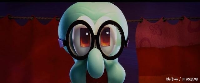 动漫角色|海绵宝宝:角色们小时的3D动漫模样,珊迪变颜值担当,派大星依旧