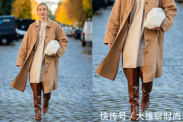 leon 穿不腻的米色,与少量棕色搭配会更时髦,学会这点还能穿出高级感