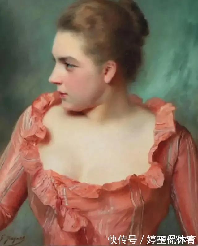 写实主义|我喜欢赏析姿色丰盈女性形体油画,浅谈西方女画家纯情的青春风采