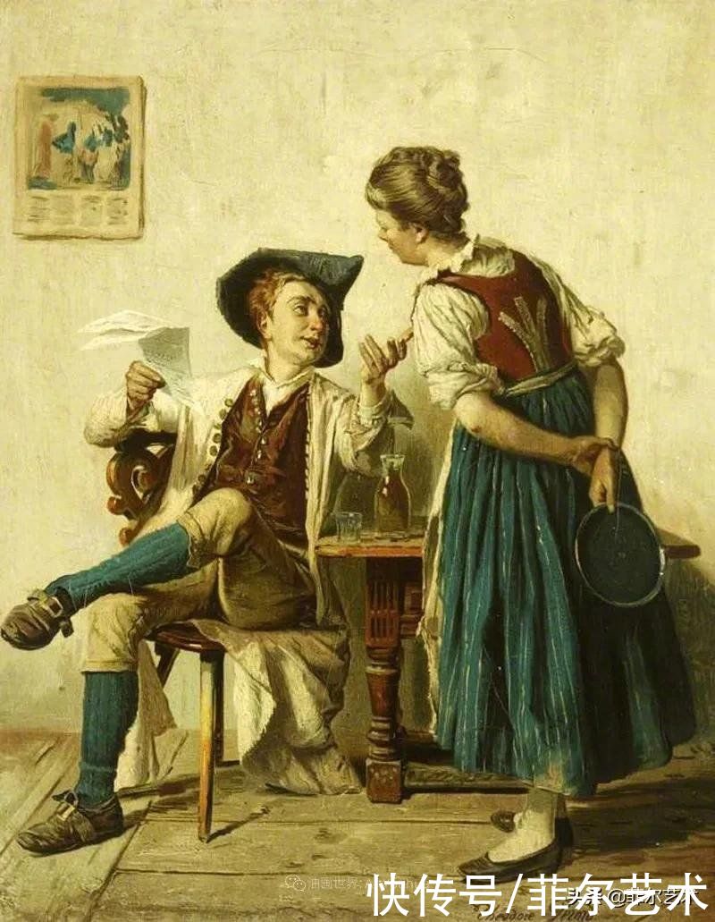 蒂奥多·|乡村生活~比利时画家蒂奥多·杰拉德油画作品欣赏