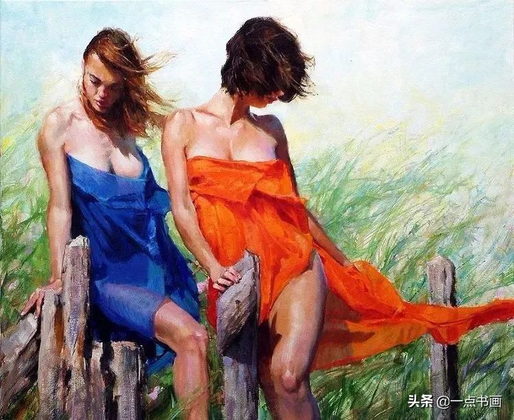 宁静|这组油画，美轮美奂，光影掌握得真好