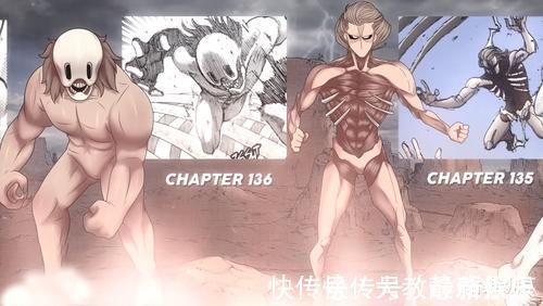 艾伦|进击的巨人:历代九大巨人形象,战锤巨人多达7种,铠巨最帅