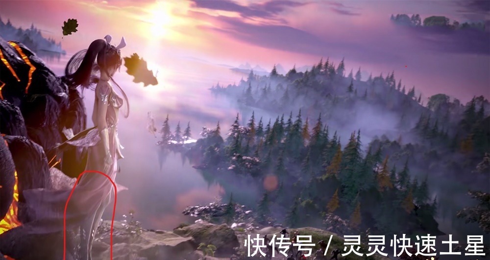 腿型|斗罗大陆小舞新模虽说颜值绝美,但有一项缺陷,是比较掉分的