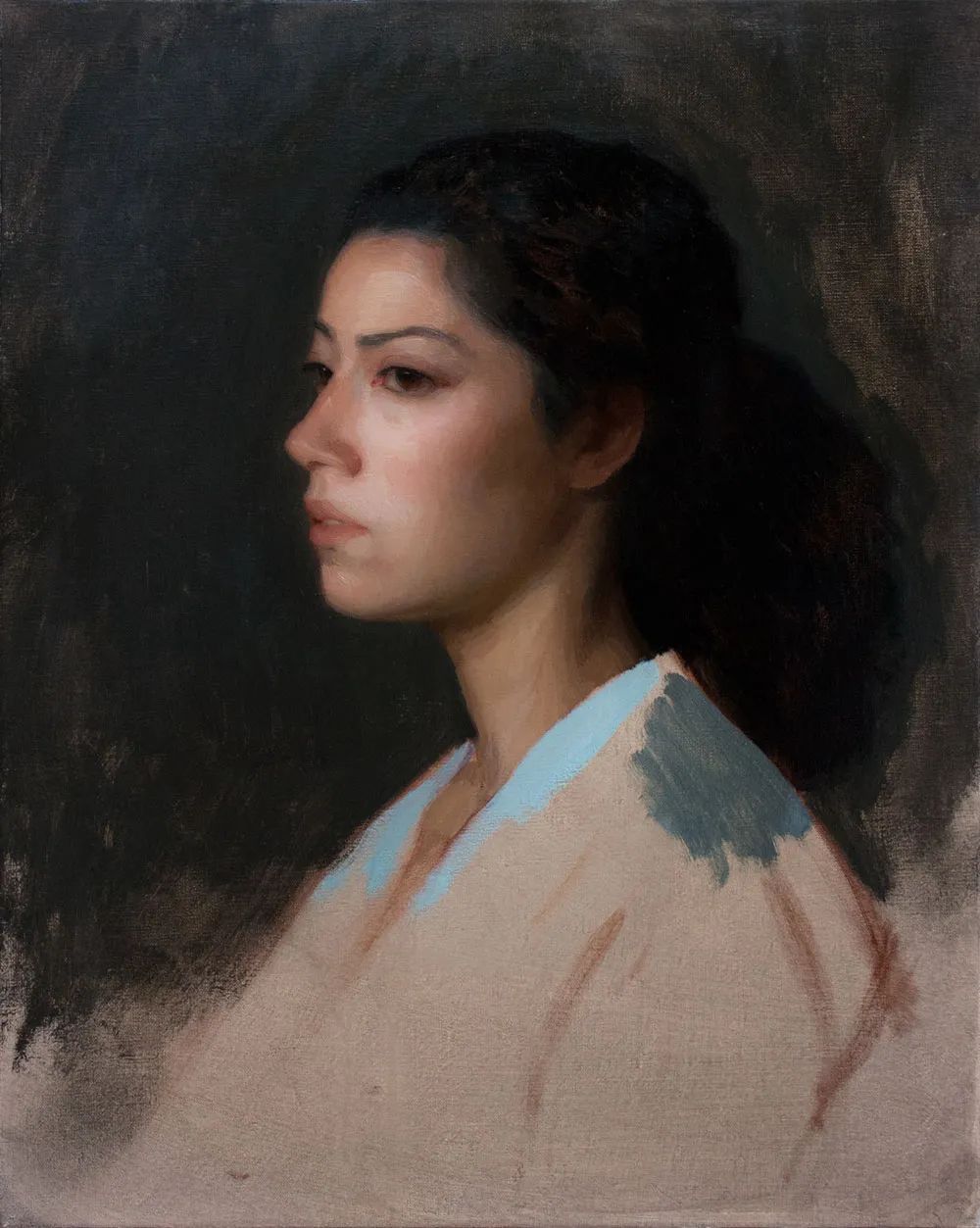 肖像|注入生命的肖像画家 阿德里安的油画作品