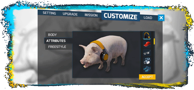 Steam|模拟山猪？沙雕恶搞游戏《滑板猪模拟器》上架Steam