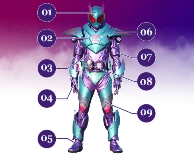 基因组|假面骑士ReviBarid暴龙基因组官方设定公开,冰系大杂烩很猛啊