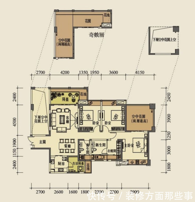 卫生间|162平用温润质感的胡桃木做主调,描绘开阔空间体现温馨与优雅